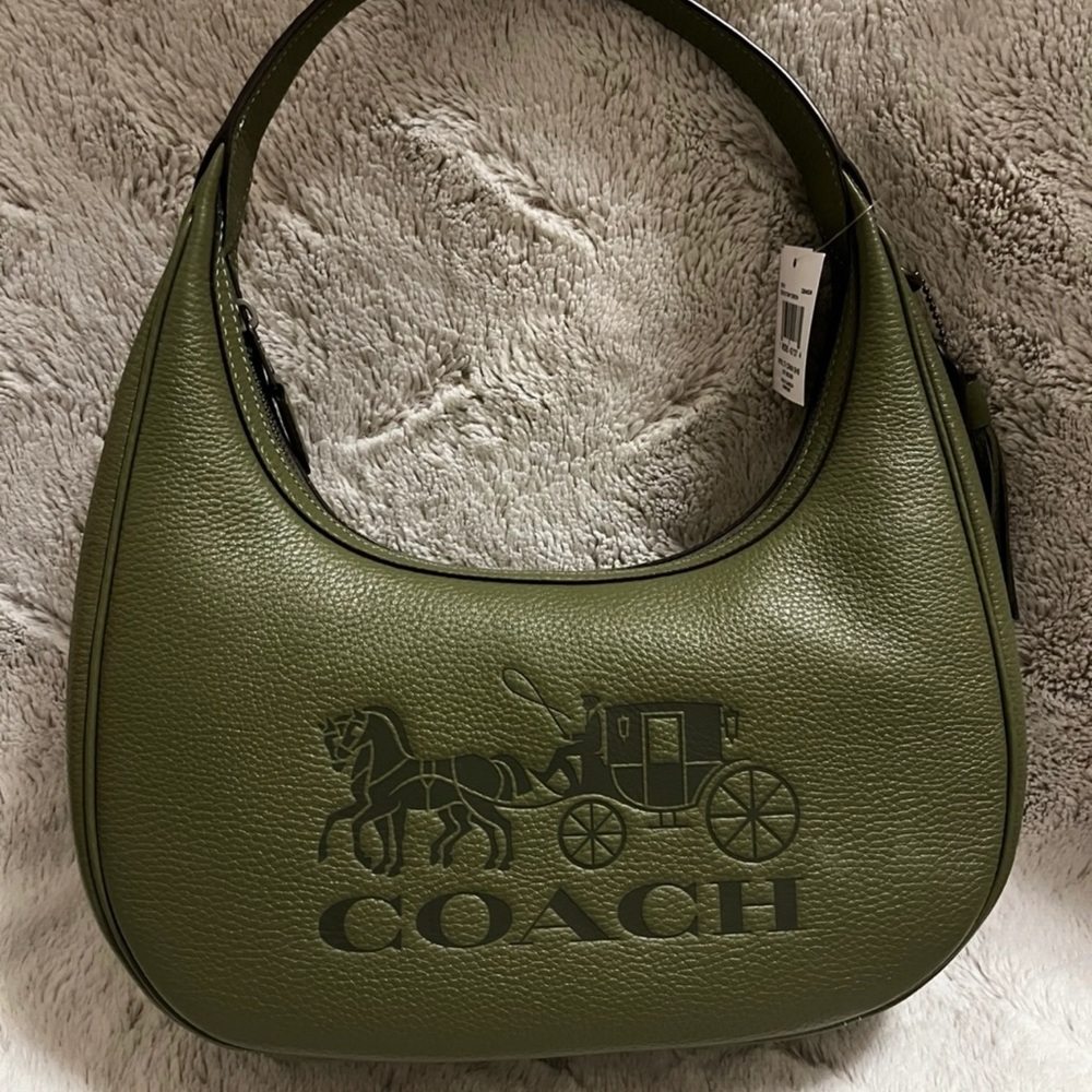 Coach Military Green handbag